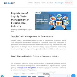 Importance of Supply Chain Management in E-commerce Industry