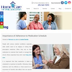 Importance of Adherence to Medication Schedule