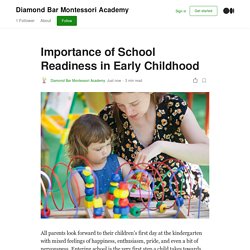 Importance of School Readiness in Early Childhood