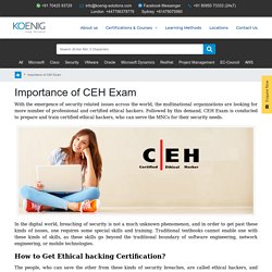 Importance of CEH Exam