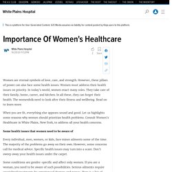 Importance Of Women's Healthcare