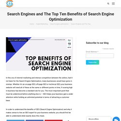 Benefits of Search Engine Optimization