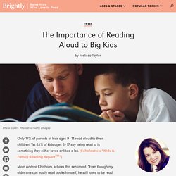 The Importance of Reading Aloud to Big Kids