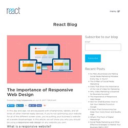 The Importance of Responsive Web Design