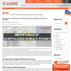 Significance of Scaffolding in Multi-Storey