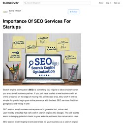 Importance Of SEO Services For Startups