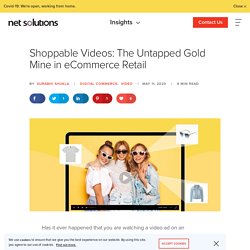 Importance of Shoppable Videos for eCommerce Platform