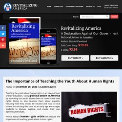 The Importance of Teaching the Youth About Human Rights