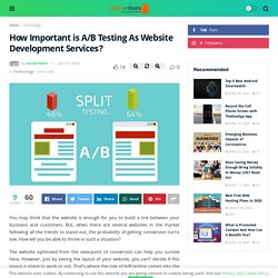 How Important is A/B Testing As Website Development Services? - Grab ur Deals