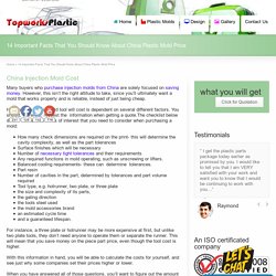 How to price plastic mold tool -