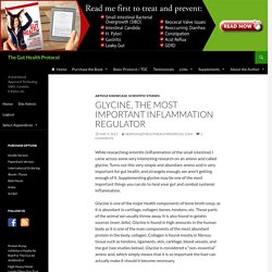 Glycine, The Most Important Inflammation Regulator - The Gut Health Protocol