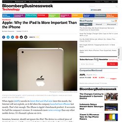 Apple: Why the iPad Is More Important Than the iPhone