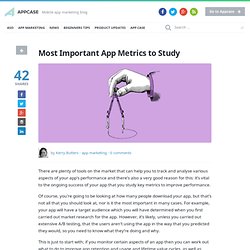 Most Important App Metrics to Study - Appcase Blog