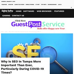 Why Is SEO In Tampa More Important Than Ever, Particularly During COVID-19 Times?
