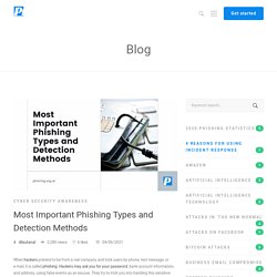 Most Important Phishing Types and Detection Methods - Phishing.org.uk