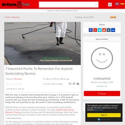 Best Asphalt Sealcoating Service in Broward County