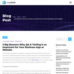 QA & Testing