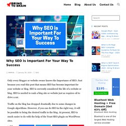 Why SEO Is Important For Your Way To Success - Bring To Brain