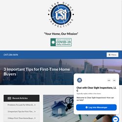 3 Important Tips for First-Time Home Buyers