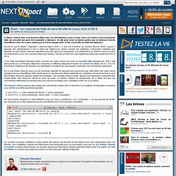 Bash : une importante faille de sécurité affecte Linux, Unix et OS X