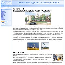 Impossible world: Articles: Impossible figures in the real world