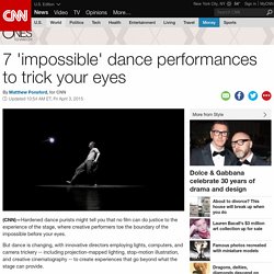 7 'impossible' dance GIFs to trick your eyes
