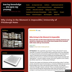 University of Pittsburgh News « Tracing Knowledge … Στα ίχνη της Γνώσης