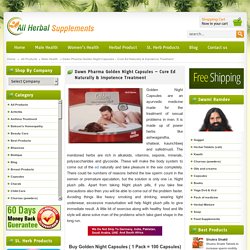 Night Plush Pills - Impotence Treatment, How To Cure Ed Naturally I All Herbal Supplements