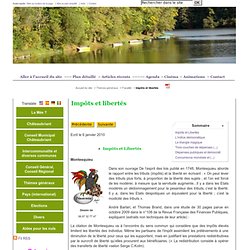 Impôts et libertés - Journal La Mée Châteaubriant