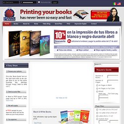 Groppe Libros, Impresión digital bajo volumen, imprime tu libro en un día