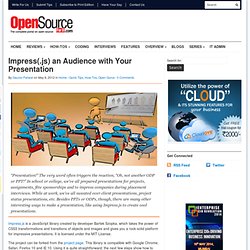 Impress(.js) an Audience with Your Presentation
