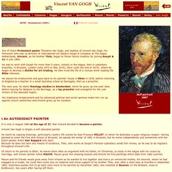 Impressionism - Biography of Vincent VAN GOGH