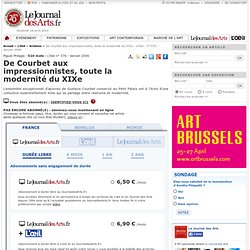 De Courbet aux impressionnistes, toute la modernité du XIXe - L'Oeil - n° 576 - Janvier 2006