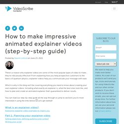How to make impressive animated explainer videos (step-by-step guide)