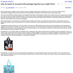 My impressive blog 6610 - why its easier to succeed with package bag than you might think