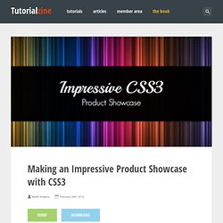 Making an Impressive Product Showcase with CSS3