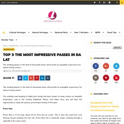 Top 3 The Most Impressive Passes in Da Lat