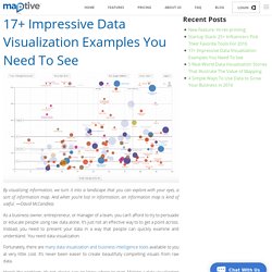 17+ Impressive Data Visualization Examples You Need To See - Maptive