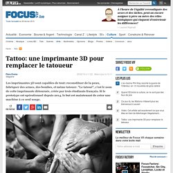 Tattoo: une imprimante 3D pour remplacer le tatoueur - Arts