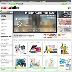 Digital and offsett printing services online. - Pixartprinting