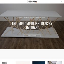 The Impromptu Ishi Desk by Amitrani