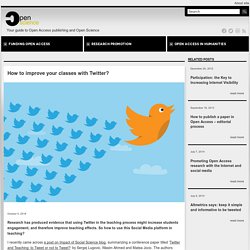 How to improve your classes with Twitter?