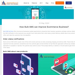 How Bulk SMS can Improve Ecommerce Business?