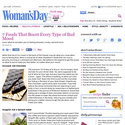 Foods to Improve Moods - Healthy Living Tips at WomansDay