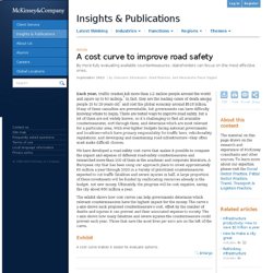 A cost curve to improve road safety