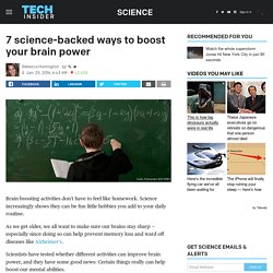 How to improve your memory with science