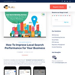 How To Improve Local Search Performance for Your Business