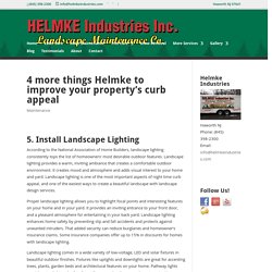 4 more things Helmke to improve your property's curb appeal