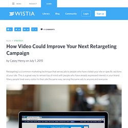 How Video Could Improve Your Next Retargeting Campaign