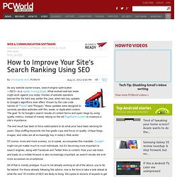 How to Improve Your Site's Search Ranking Using SEO